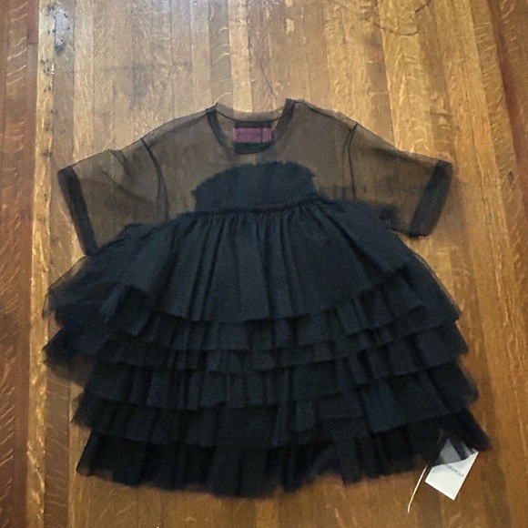 NWT Viktor & Rolf Tulle Collection Tiered Top Mini Dress XS/S - Picture 2 of 10